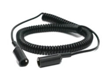 Mueller BU-3030-C-24-0 Insulated Alligator Clip Coiled Test Lead