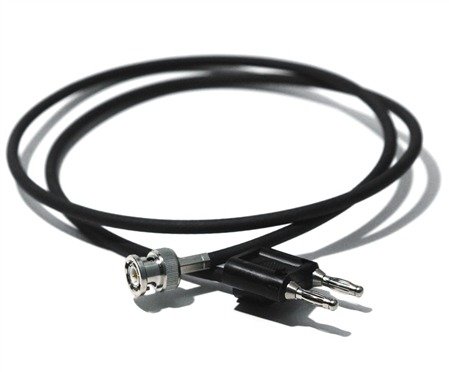 Mueller BU-5070-B-36-0 BNC Male to Double Banana Plug Coaxial Cable