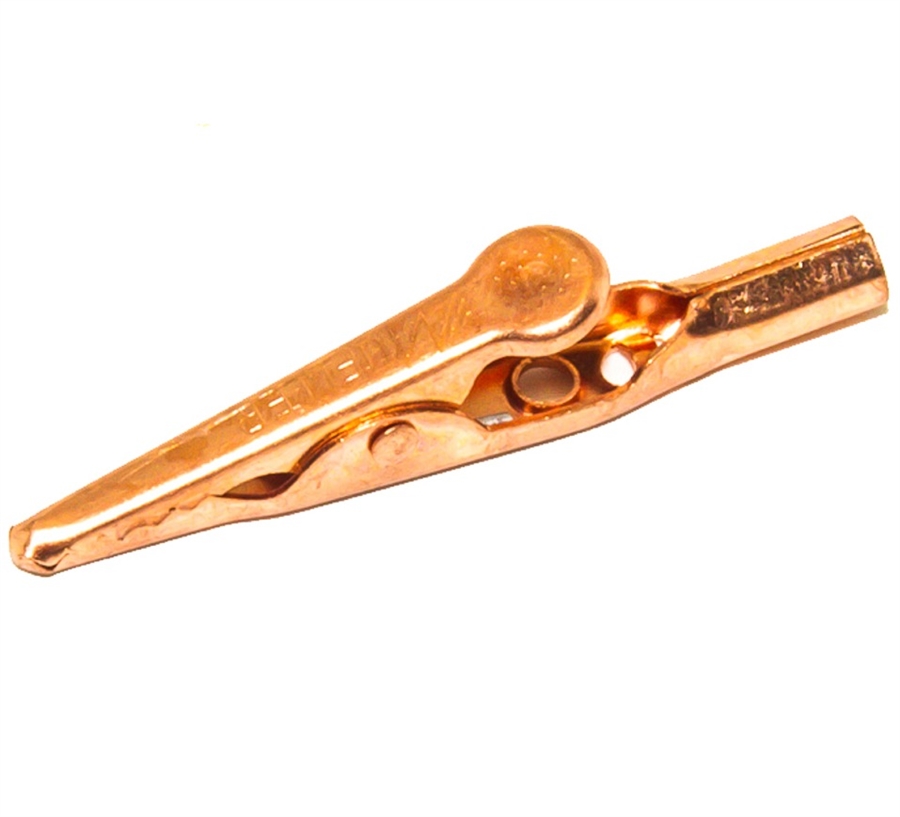 Mueller BU-60M Copper Marine Alligator Clip w/ Barrel