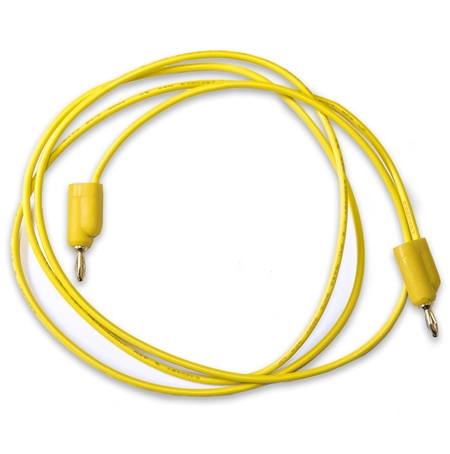 Mueller BU-P1081-36-4 Yellow Mini Banana Plug Test Lead