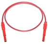 Mueller BU-P4911A-36-2 Retractable Banana Plug Test Lead, 18 AWG