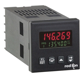 Red Lion C48TS103 Panel Meter, Single Preset Timer