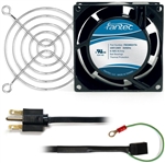 CAB800 80 mm 230V Cooling Fan Kit