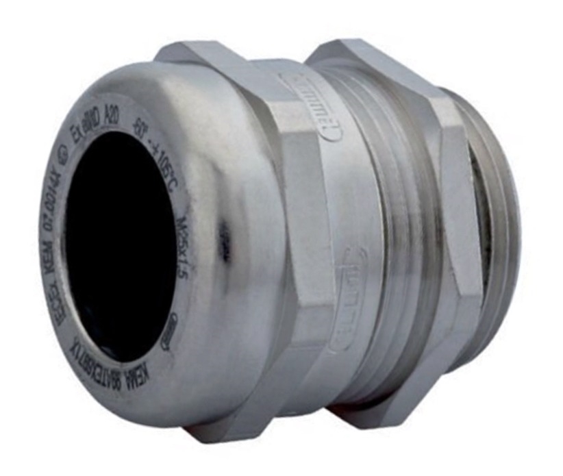 Sealcon CD09AA-EX Nickel Plated Brass PG 9 Dome 4-8 mm Hazloc
