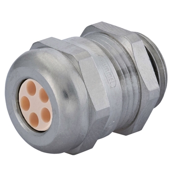 Nickel Plated Brass Multi-Hole Insert Cable Gland
