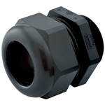 Sealcon CD16NA-BK Black Liquid Tight Cord Grip, 1/2" NPT Dome .39" - .55" (10 - 14 mm) O.D.