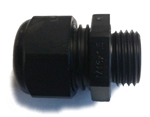 Sealcon CD17MA-BK Black Plastic M16 Cable Gland