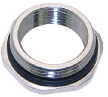 Mencom PG 13.5 to PG 9 Nickel Plated Brass Reducer