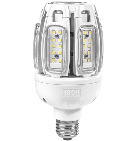 Kobi Electric CEC-40-50-MV-E26 40W Compact LED Corn Light, 5000K