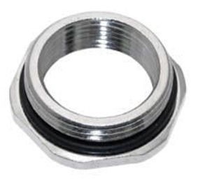 Mencom M25 to M20 Nickel Plated Brass Reducer