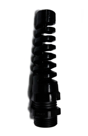 Sealcon CF13AA-BK Black PG 13 / 13.5 Flex .24" - .47" (6 - 12 mm) O.D. Cord Grip