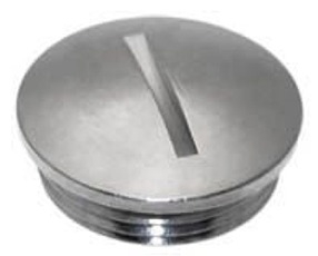 Mencom PG 36 Cable Gland Plug, Nickel Plated Brass