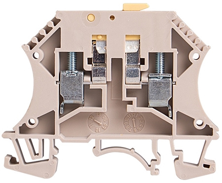 Deca CTR2.5 Screw Clamp Disconnect DIN Rail Terminal Block