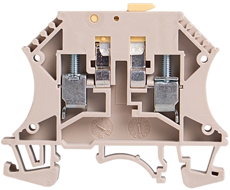 Deca CTR4 Screw Clamp Disconnect DIN Rail Terminal Block