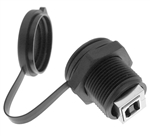 Mencom D-USB-BFBF-M25-PA USB Style B to Style B, M25 Plastic Port Adapter