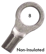 D4 Non Insulated 12-10 AWG Ring Terminal