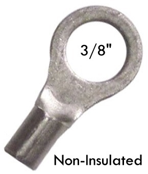 D9 Non Insulated 12-10 AWG Ring Terminal