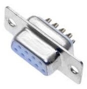 Mencom DB09FSC 9-Pin Female D-Sub Insert