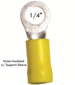 DFND6 Nylon Insulated 12-10 AWG Ring Terminal