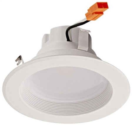 Euri Lighting 13W 4" LED Down Light, 3000K, 910Lm