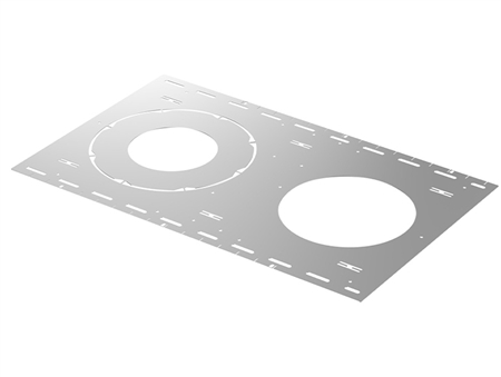 Euri Lighting Stud/Joist Ceiling Mounting Plate for DLC6C & DLC8C