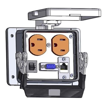 Mencom DP-DB9F-RJ45S-R-32