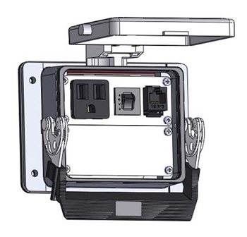 Mencom DP1-RJ45-R-32 Panel Interface Connector