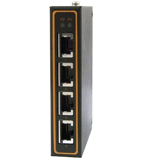 Mencom E45PNUM-4 4 Port Fast Ethernet Switch