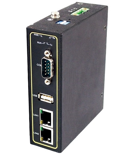 Mencom Serial Server, RS-232/422/485, DB9, 2 RJ45, USB