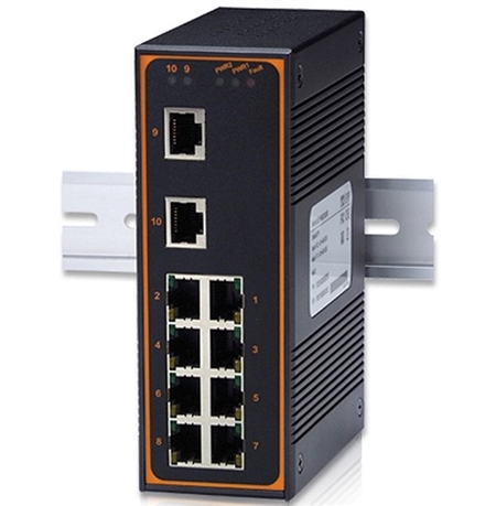 Mencom E45UM-10-2M 10 Port Unmanaged Gigabit Ethernet Switch