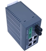 Mencom E45UM-4-FM 5 Port Fast Ethernet Switch