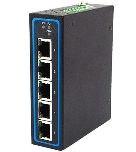 Mencom E45UM-5M-EX 5 Port Unmanaged Gigabit Ethernet Switch