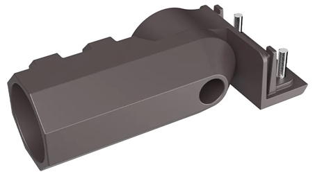 Euri Lighting Slip Fitter Bracket for Area Lights