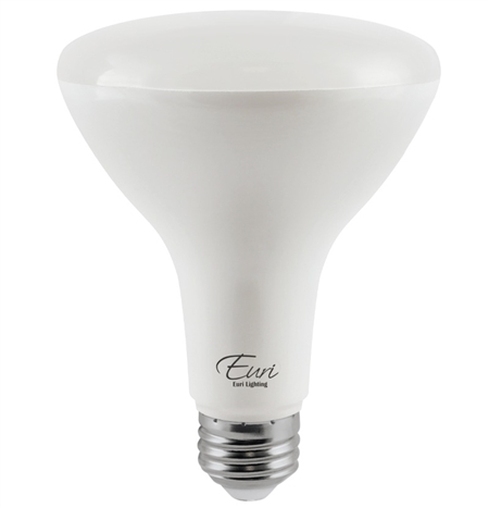 Euri Lighting 9W BR30 LED Flood Light, 2700K