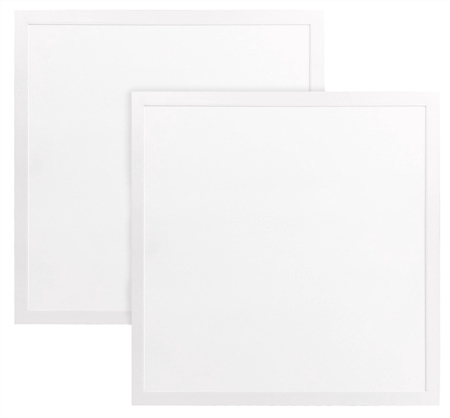 Euri Lighting 20-40W LED Panel Light, 3000-5000K, 2ft x 2ft, Set of 2