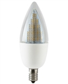 Euri Lighting 1W White LED Candle Light, 1800K