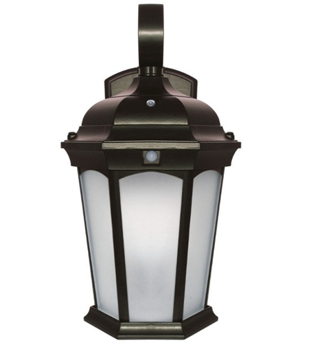 Euri Lighting 12.5W LED Wall Lantern, 3000K