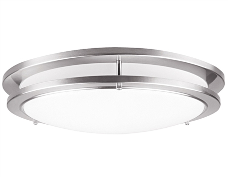 Euri Lighting 27.5W Round LED Ceiling Light, 4000K