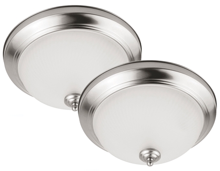 Euri Lighting 11" 11W Round LED Ceiling Light, 3000K