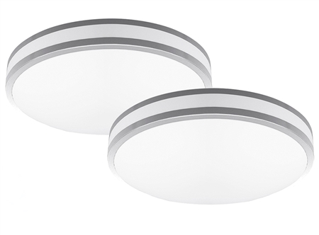 Euri Lighting 12" 11W Round LED Ceiling Light, 3000K