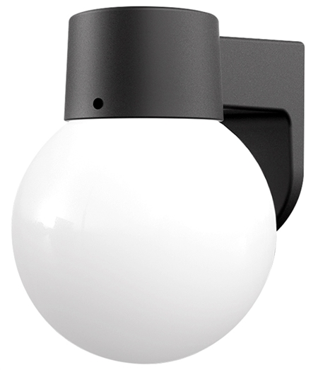 Euri Lighting 9W LED Globe Wall Light, 5000K