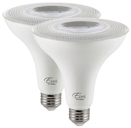 Euri Lighting 12W PAR38 LED Spot Light, 4000K