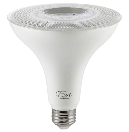 Euri Lighting 15W PAR38 LED Spot Light, 3000K