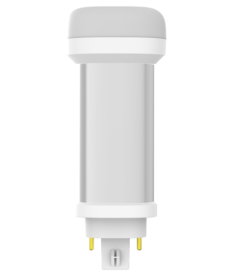 Euri Lighting 12W G24Q LED Vertical PL Light, 3000K, 4 Pin, Ballast Compatible