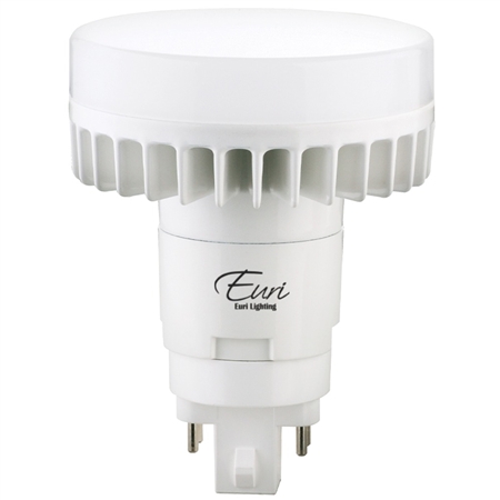 Euri Lighting 12W G24Q LED PL Light, 4000K