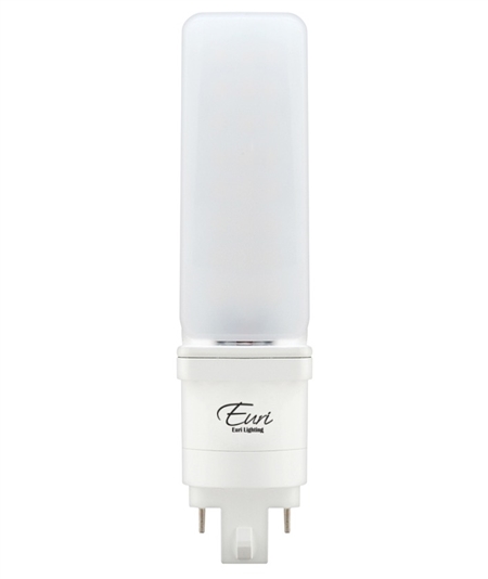 Euri Lighting 12W G24Q LED Hybrid PL Light, 5000K