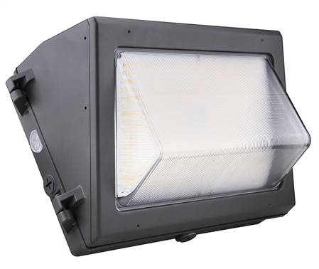 Euri Lighting LED Wall Pack, 16-80W, 3000K 4000K 5000K