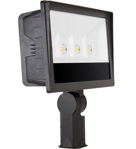 Spring Lighting Group 200W LED Flood Light, 5000K, Slipfitter