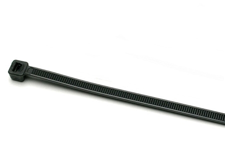 120 x 3.6 mm Black Polyamide Cable Tie