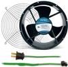 GCAB706 254 mm 120V Cooling Fan Kit w/ Green Fan Cord
